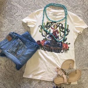 Wild Rose Rodeo Show Tee